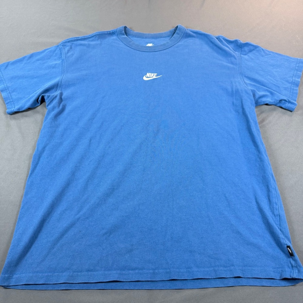 Nike Mens Sportswear Essential Loose Fit T-Shirt Blue‎ DO7392-407 Size M